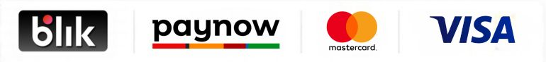 BLIK, Paynow, Mastercard, Visa